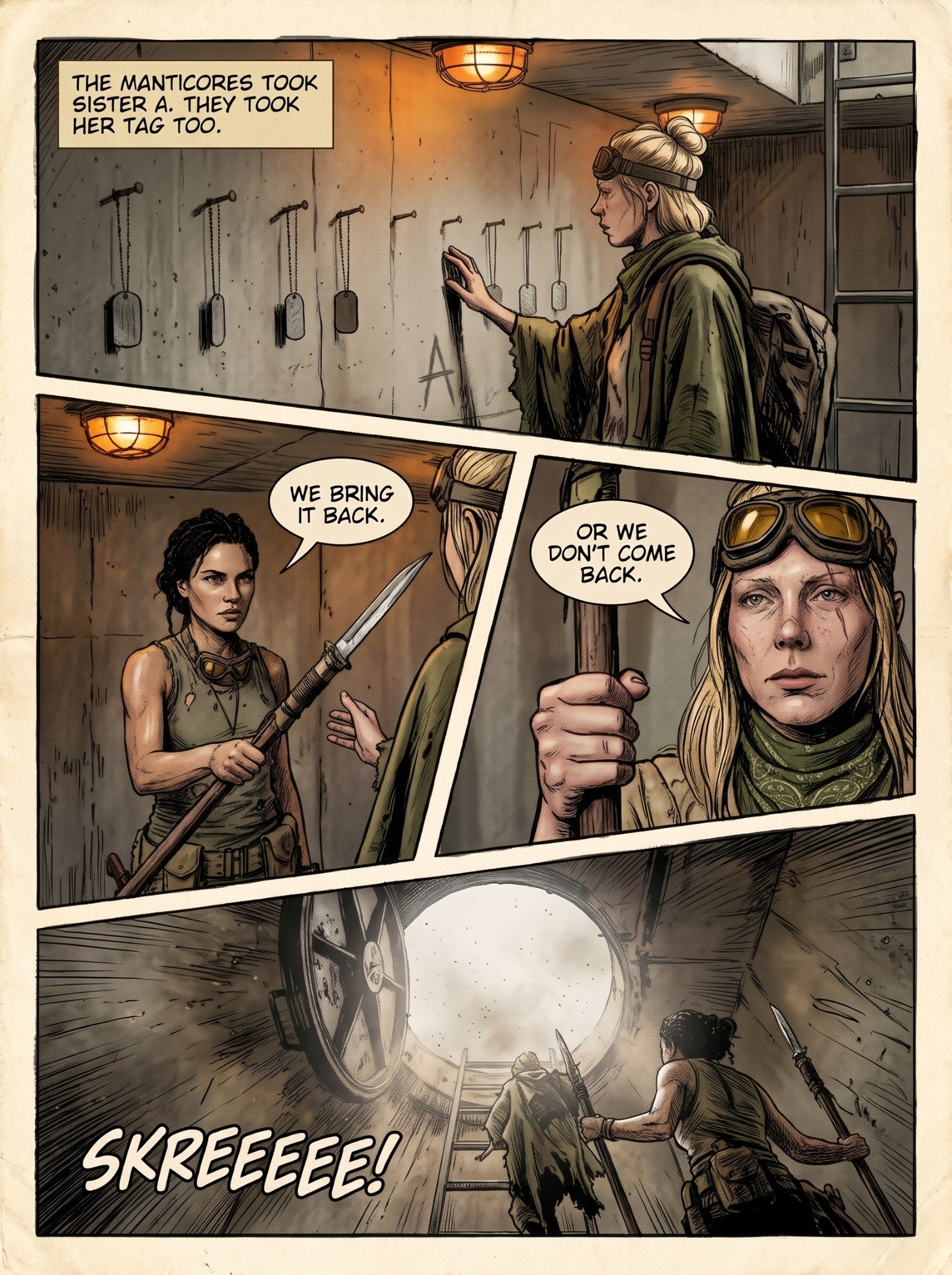 For Sister A, page 1 of 5