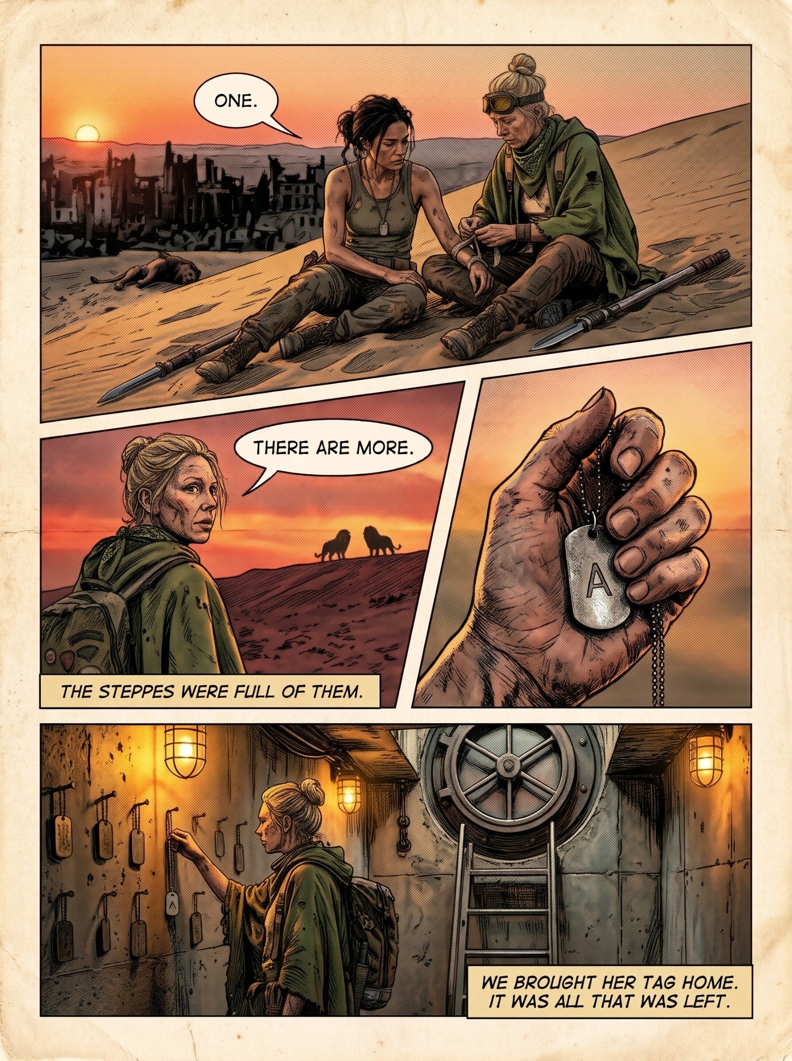 For Sister A, page 5 of 5